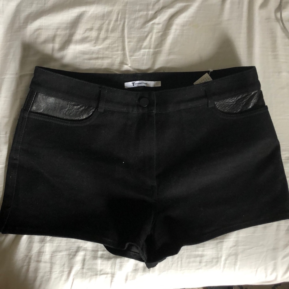 NWT Alexander Wang black shorts